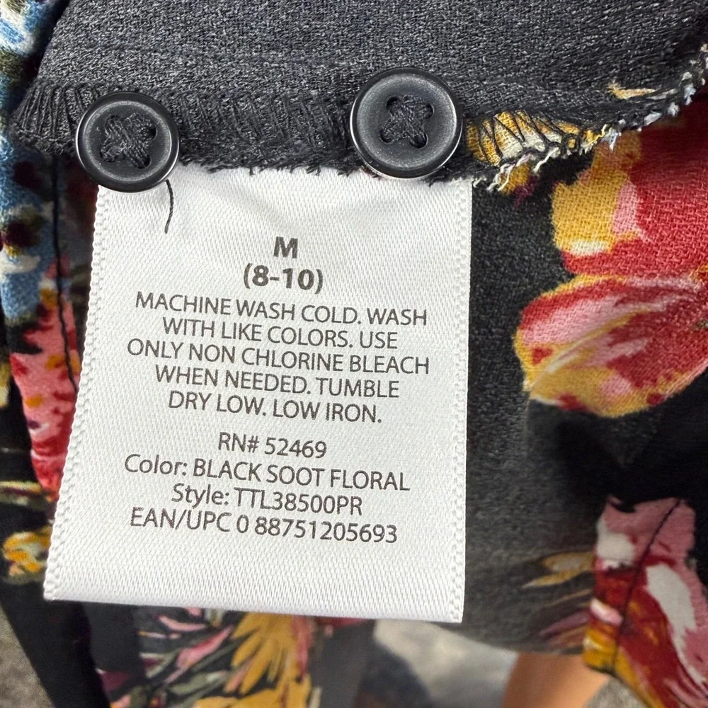 Time and Tru vibrant floral